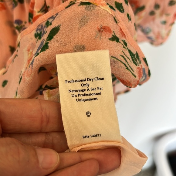 LoveShackFancy Popover Dress Color: Sunset Pink - Picture 7 of 9